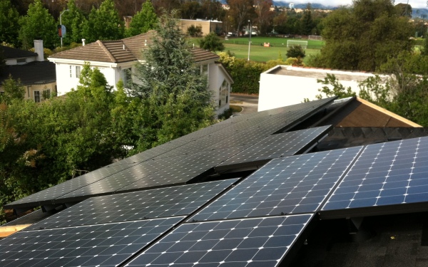 Palo Alto Passive Solar System Install #3