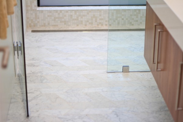 Los Altos Modern - Bathroom Floor