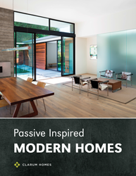 Passive Inspired Modern Homes
